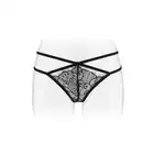 Concorde Mylene Black One Size. Francuska Czarna Bielizna model Mylene. 