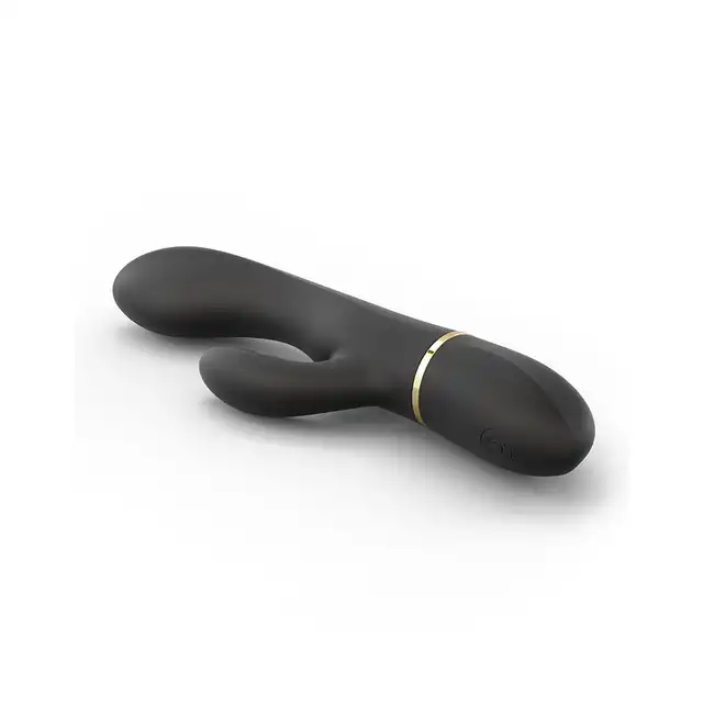 Dorcel - Glam Rabbit Flexible Vibrator USB. Elegancki wibrator ze stymulacją łechtaczki