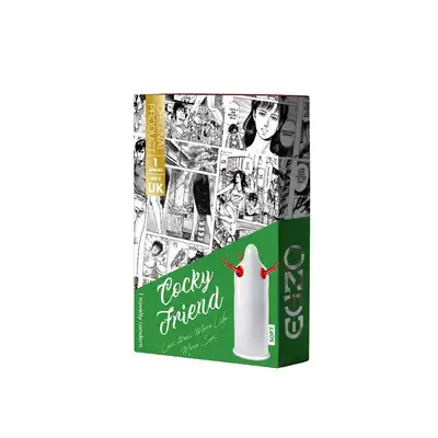 Egzo - Cocky Friend x1. Prezerwatywy z Wypustkami seria Manga. 