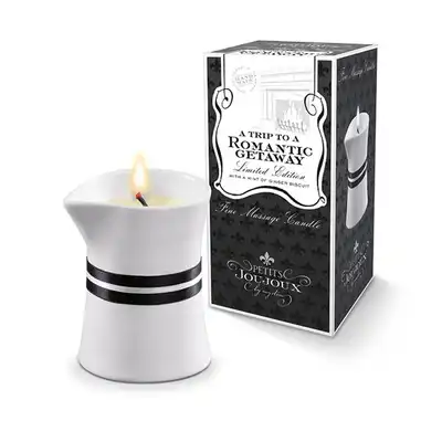 PETITS JOUJOUX - MASSAGE CANDLE GETAWAY ŚWIECA DO MASAŻU 120 GRAM. Mega Sale!
