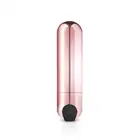 Rosy Gold - New Bullet Vibrator. Różowozłoty bullet wibrujący ładowany na USB