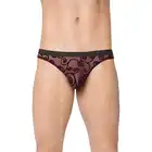 SoftLine Mens Briefs 4522. Stringi Męskie Fantazyjny Wzór.