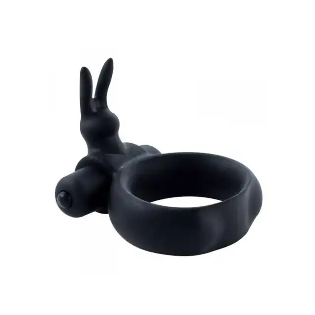 Toyz4Lovers -COCK RING W/VIBE - Pierścień ozdobiony uroczym króliczkiem