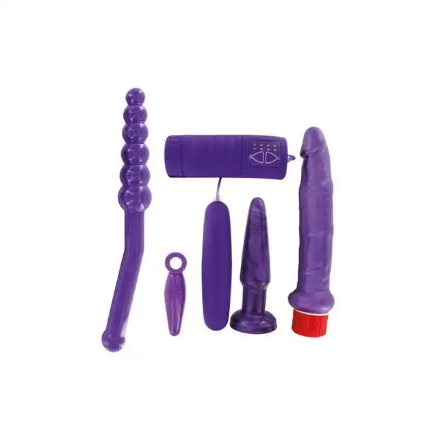 Full Anal Kit. Bestseller. Fioletowy Zestaw do Seksu Analnego.