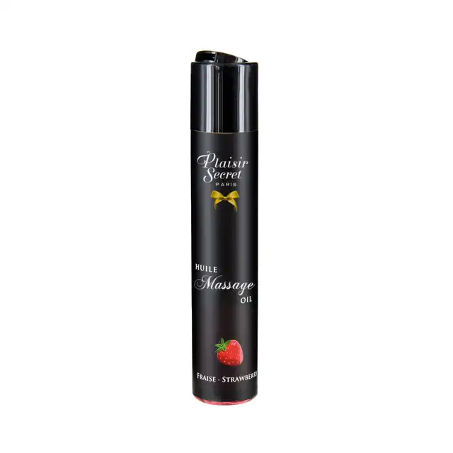 Plaisir Secret - Massage Oil Strawberry. Olejek do masażu o zapachu Truskawki 59ml.
