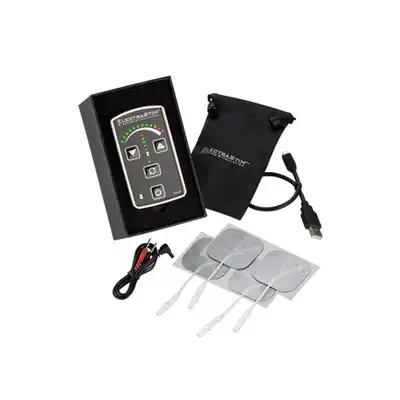 Controler elektro stymularion Electrastim. Zestaw do Elektrostymulacji 24 Programy Intensywności Stymulacji. 