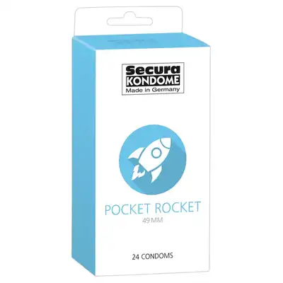 Secura Kondome- Rocket Pocket zmniejszona średnica 