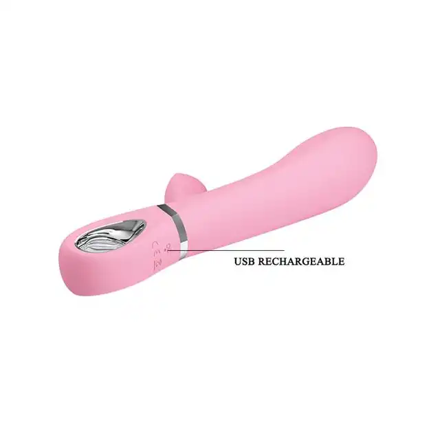 Pretty Love - Thomas Silicone USB. Wibrator z miękką silikonową główką
