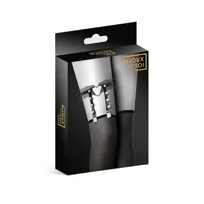 Bijoux Pour Toi Jarretiere Coeur Volant. Elegancka Podwiązka w Stylu SM.