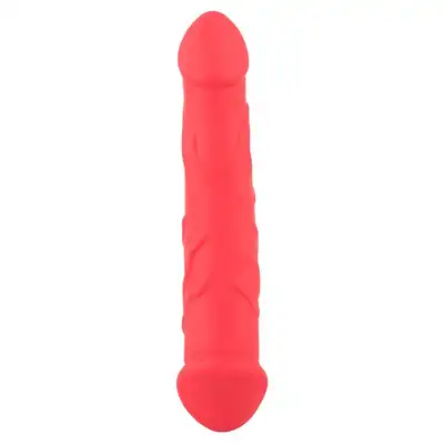Bad Kitty - Double Dong. Podwójne czerwone silikonowe dildo