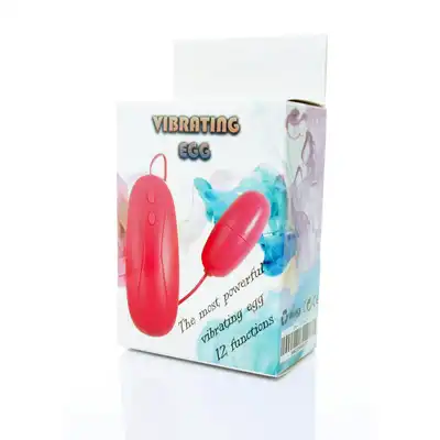Boss Of Toys - Wibrating Egg. Kompaktowe jajeczko wibrujące, które oferuje 12 różnych trybów wibracji