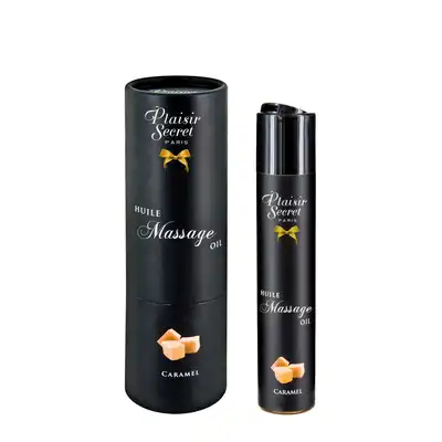 Plaisir Secret Caramel Massage Oil 59ml. Olejek do Masażu - Karmel. 