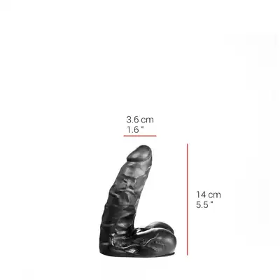 Dildorama - 515 Line 5.5" Flesh. Małe realistyczne dildo 14 cm