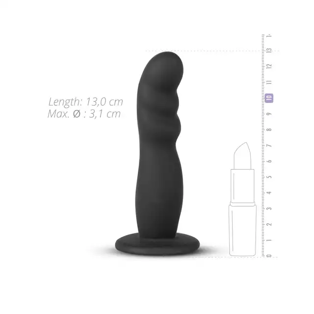 EasyToys - Silicone Jab Strap-On - Realistic. Super wygodny. 13 cm.