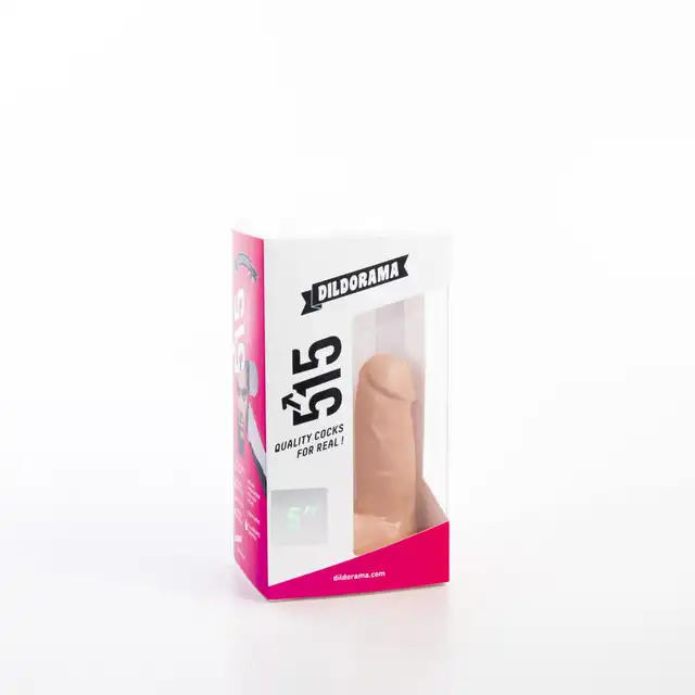 Dildorama - 515 Line 5" Flesh. Małe realistyczne dildo 12.5 cm