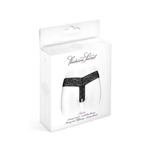 Concorde Anita Black One Size. Francuska Czarna Bielizna model Anita.