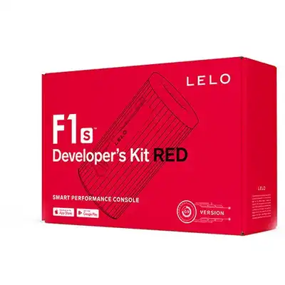 Lelo - F1s Developers Kit Masturbator Red. Czerwono-czarna formuła 1 wśród masturbatorów męskich! 