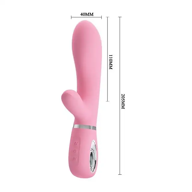 Pretty Love - Thomas Silicone USB. Wibrator z miękką silikonową główką