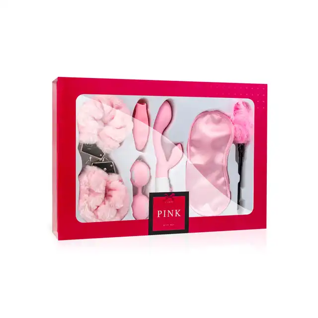 Loveboxxx - I Love Pink Gift Box. Prześliczny i luksusowy pakiet zabawek premium dla par. Bestseller!