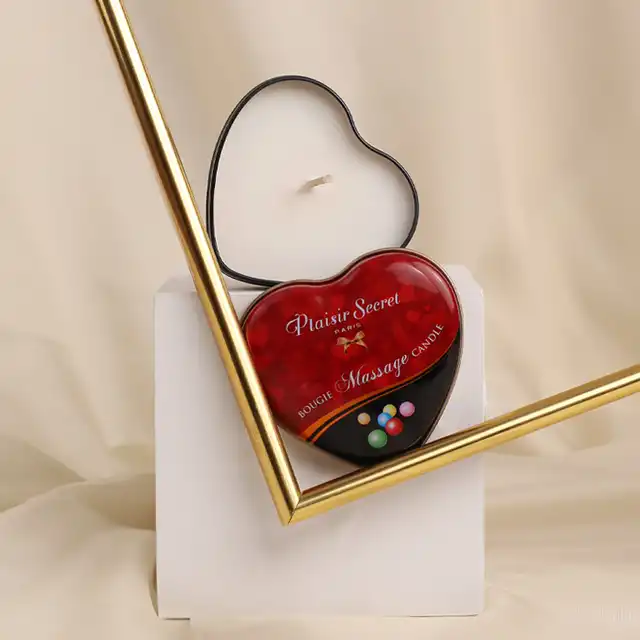 Plaisir Secret Massage Candles Bubble Gum 35ml. Świeca do Masażu - Guma Balonowa.