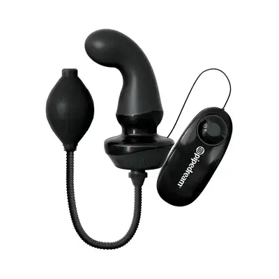 Anal Fantasy - Inflatable P-Spot Massager. Pompowany wibrujący masażer prostaty. 