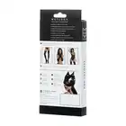 Glossy Wetlook Cat Mask Black. Czarna Maska Kobieta Kot.