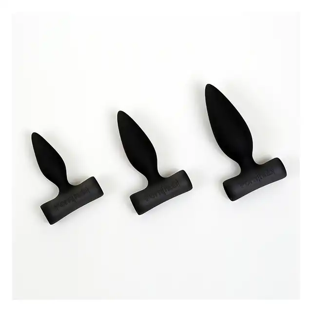 Pornhub - Trilogy Anal Training Kit With Bullet. Wibrujący analny zestaw treningowy
