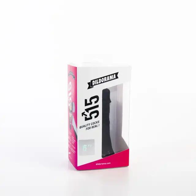 Dildorama - 515 Line 6" Flesh. Dildo z przyssawką 15,5 cm średnicy