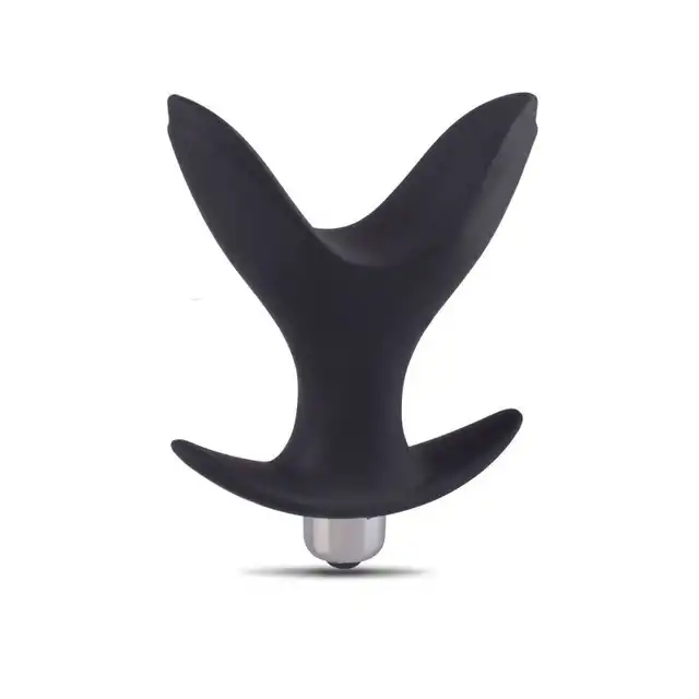 Toyz 4 Lovers Anal Plug With Bullet. Rozwierający Silikonowy z Wibracją Korek Analny.