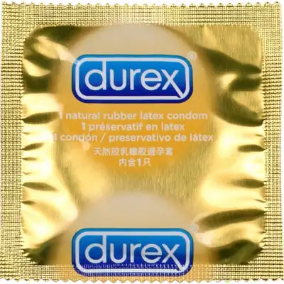 Durex - Pleasure Fruits Banana 1 szt . Prezerwatywa o smaku słodkiego banana