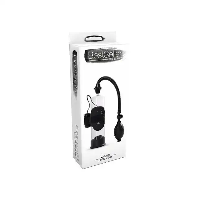 BestSeller - Vacuum Pump Vibro. Pompa do penisa z wibracjami