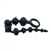 Toyz 4 Lovers Anal Pallin Timeless Beads. Koraliki Analne z Silikonu z Wypustkami.