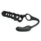 Pretty Love - Hercules Penis Sheath Black. Nakładka na penisa z korkiem analnym. Stymulacja analna i podtrzymanie erekcji. 