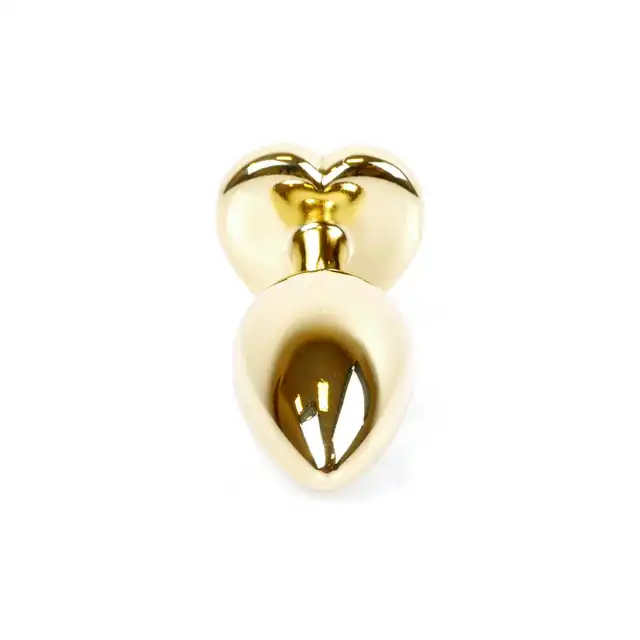 Bseries - Plug-Jawellery Gold with Red Diamond. Biżuteria Analna Złoty Plug z Czerwonym Diamentem.