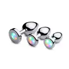 Booty Sparks - Light Up Medium Anal Plug. Innowacyjna wtyczka analna z 3 kolorowymi diodami LED.