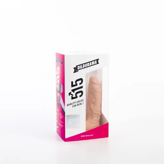  Dildorama - 515 Line 5.5" Flesh. Małe realistyczne dildo 14 cm