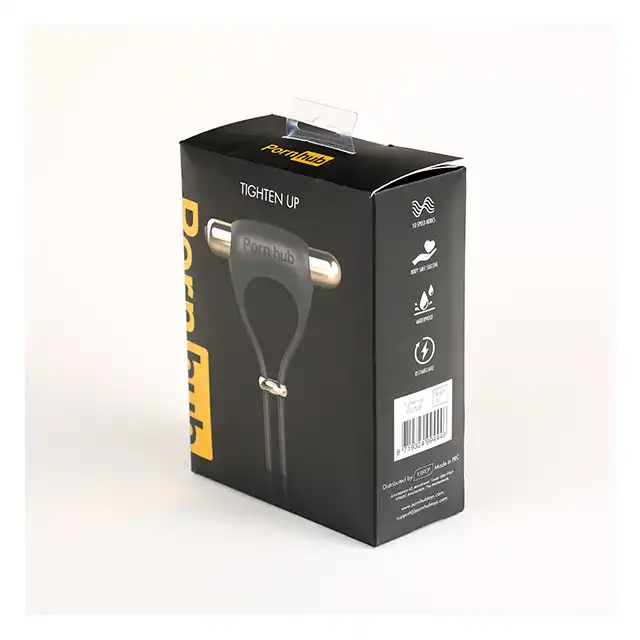 Pornhub - Tighten Up Ring Bullet. Regulowany ring na penisa. 10 trybów wibracji