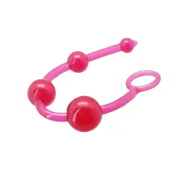 Toyz 4 Lovers Anal Jelly Palline 20cm Rose. Różowe Koraliki Analne 20cm. 
