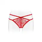 Concorde Mylene Red One Size. Francuska Czerwona Bielizna model Mylene.