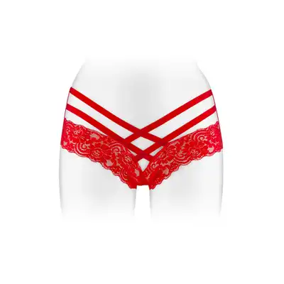 Concorde Anne Red One Size. Francuska Czerwona Bielizna model Anne.