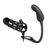 Pretty Love - Hercules Penis Sheath. Nakładka na penisa z wibrującą zatyczką analną