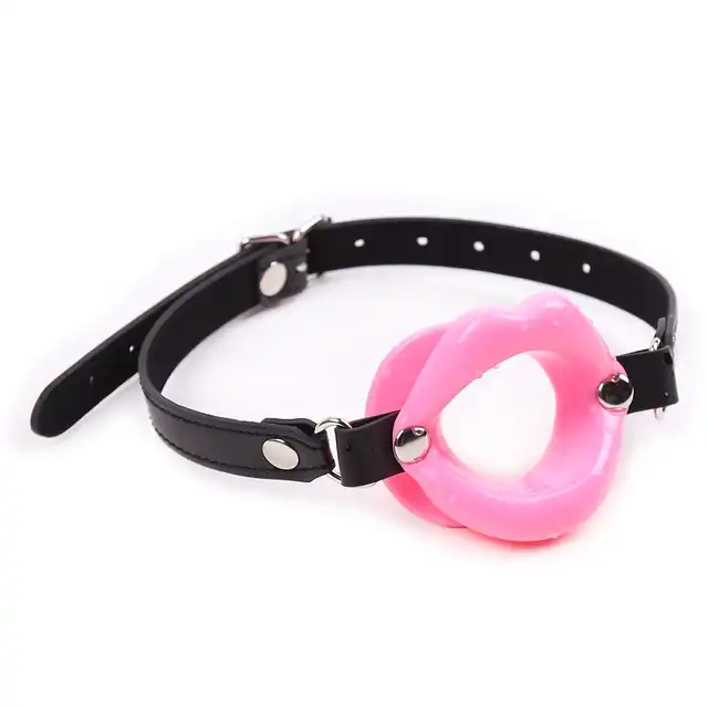 O-products - Mouth Gag Pink Mouth. Knebel różowe usta. Bestseller!