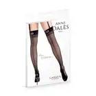 Anne Dales - Carmen Black. Czarne Pończochy do Pasa 