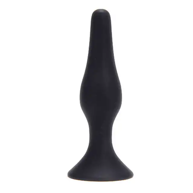 Toyz4Lovers - Silicone Anal Plug Black . Czarna wtyczka analna 3,3 cm średnicy