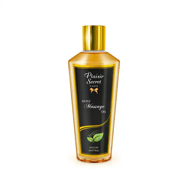 Plaisir Secret Natural Massage Oil 250ml. Olejek do Masażu Bez Zapachowy 250ml.