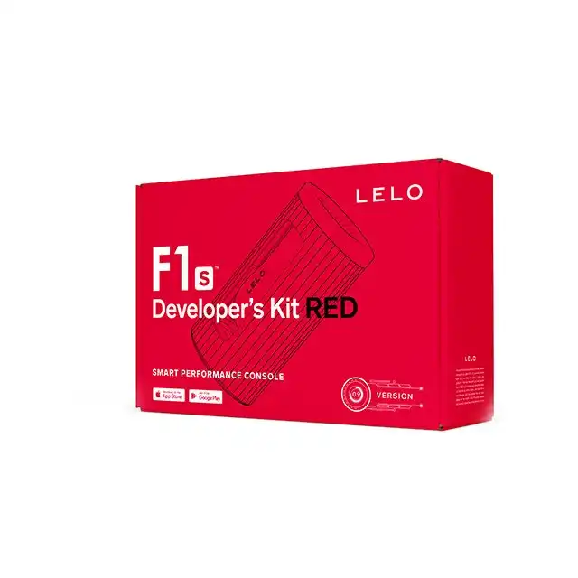 Lelo - F1s Developers Kit Masturbator Red. Czerwono-czarna formuła 1 wśród masturbatorów męskich! 