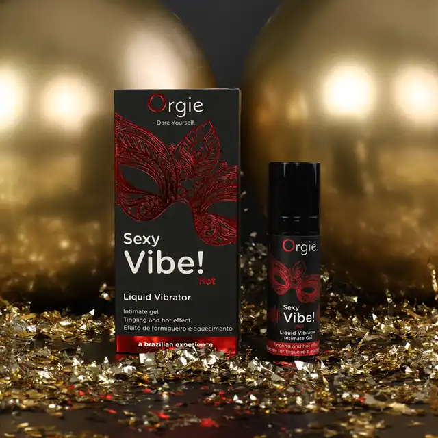 Orgie - Sexy Vibe 15ml - wibrator w płynnej formie. Nowe wrażenia gwarantowane!