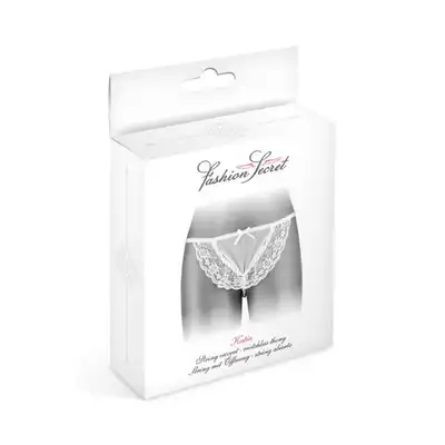 Concorde Katia White One Size. Francuska Biała Bielizna model Katia.