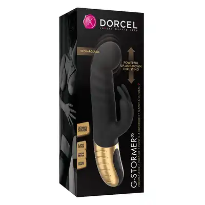 Marc Dorcel - G-Stormer. Najwyższy model, 7 programów ruchu. 10 programów wibracji +G-spot.