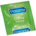 Pasante - Delay 1 szt. Prezerwatywa z żelem wspomagającym opóźnienie wytrysku. Bestseller!